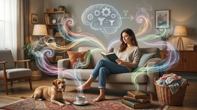 The doorway of a home, illustrating why a house has a recognizable smell to visitors while the person who lives there stops noticing it